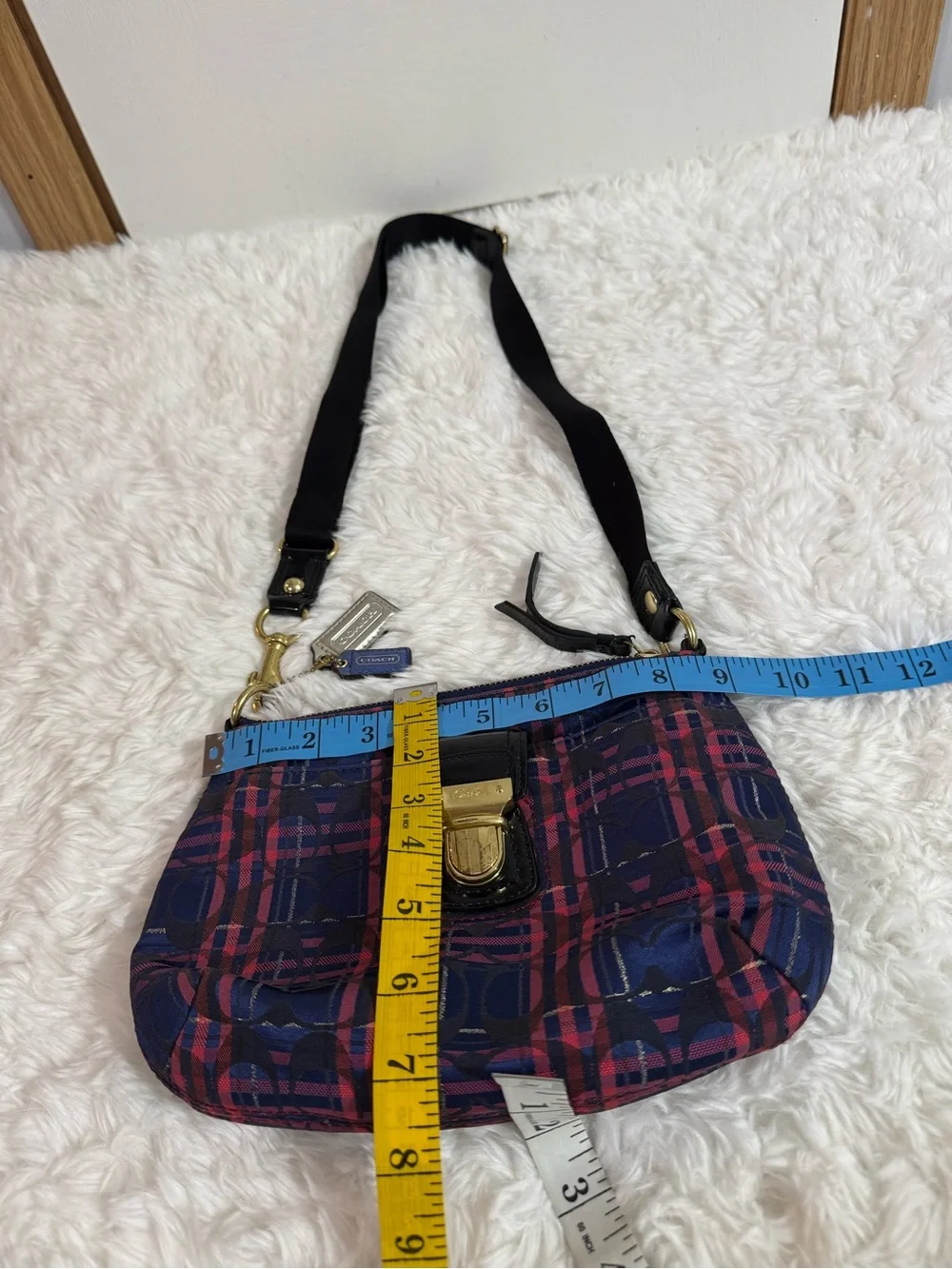 Coach navy pink